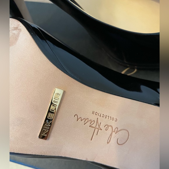 Cole Haan Collection D’orsay Pump Size 11 /3 1/2” heel /Nike Air Platform Insole - Picture 7 of 12